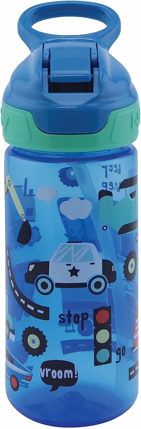 NUBY Flip-it τριτάνιο ποτηράκι με καλαμάκι και στόμιο, 3 l+ 360 ml