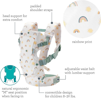 INFANTINO 4-in-1 soft baby carrier