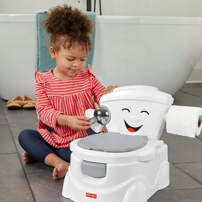FISHER PRICE δοχείο εκμάθησης τουαλέτας Η Πρώτη μου Τουαλέτα DE