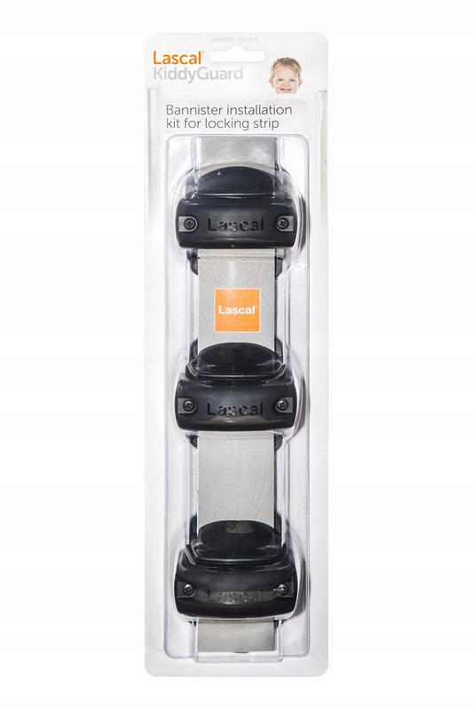 LASCAL KiddyGuard set pentru balustradă scări pentru curea de închidere 14-50 mm