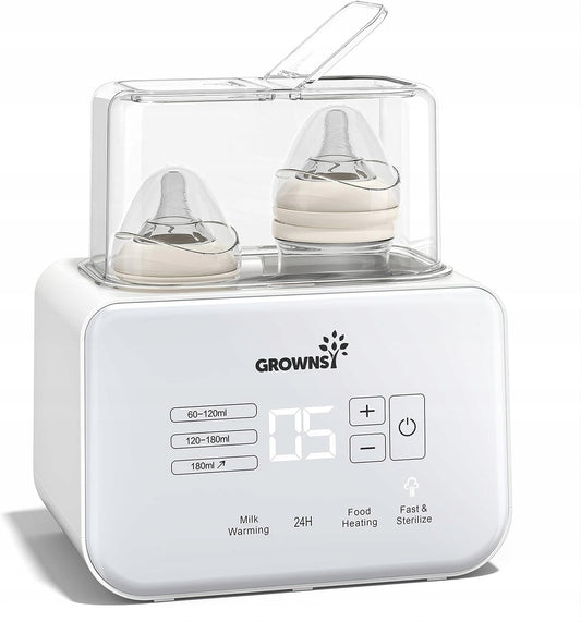 GROWNSY 6în1 sterilizator și încălzitor dublu