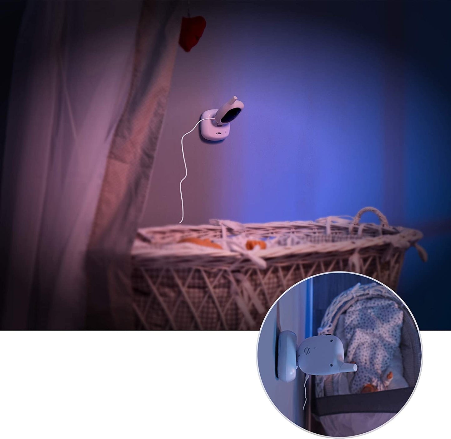 REER BabyCam niania elektroniczna 2,4" TFT