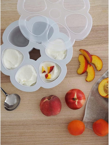 BEABA φορμάκια σιλικόνης για παιδικές τροφές 6x 90ml