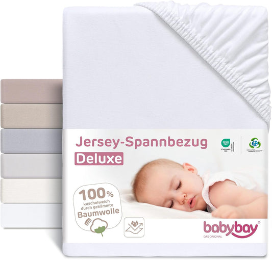 BABYBAY cearșaf cu elastic și membrană 89x50 cm
