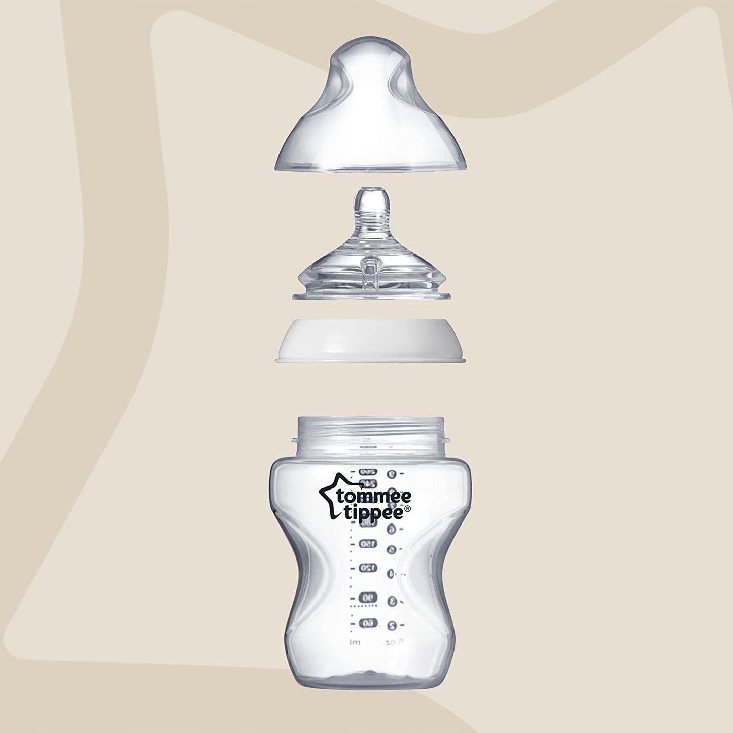 TOMMEE TIPPEE zestaw startowy SZKLANE BUTELKI