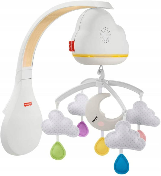 FISHER PRICE περιστρεφόμενο βρεφικό παιχνίδι με αισθητήρα ήχου, φωτάκι "O