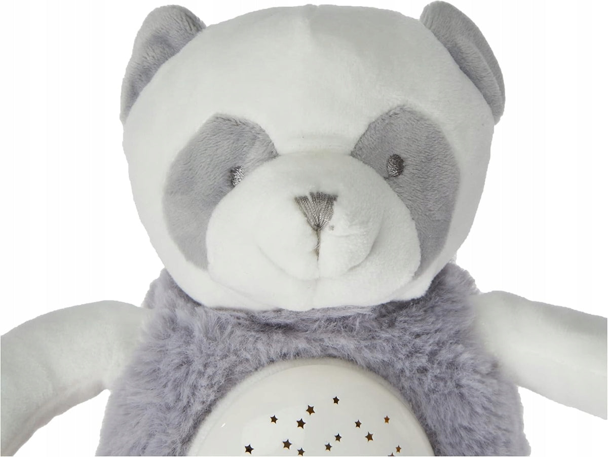 DOUDOU et COMPAGNIE przytulanka projektor z melodią PANDA 25 cm