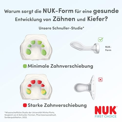 NUK First Choice Classic pacifier 0-6m x2