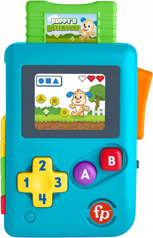 FISHER-PRICE Lil Gamer interaktywna konsola retro J.NIEMIECKI