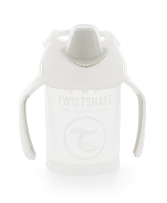 TWISTSHAKE Mini Cup kubek niekapek z ustnikiem i blenderem 230 ml 4 m+