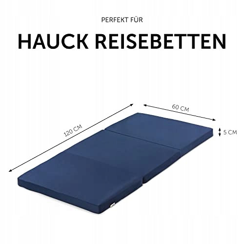 HAUCK travel cot mattress 5cm thick 120x60
