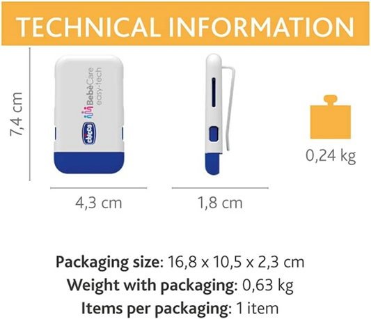 CHICCO BEBECARE Easy-Tech czujnik system do fotelika samochodowego – zdjęcie produktu 2