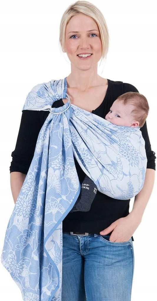 HOPPEDIZ écharpe à anneaux pour porter bébé