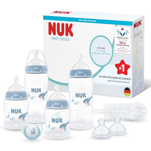 Σετ μπιμπερό NUK First Choice Perfect Start 0–6 μηνών, 8 τεμαχίων