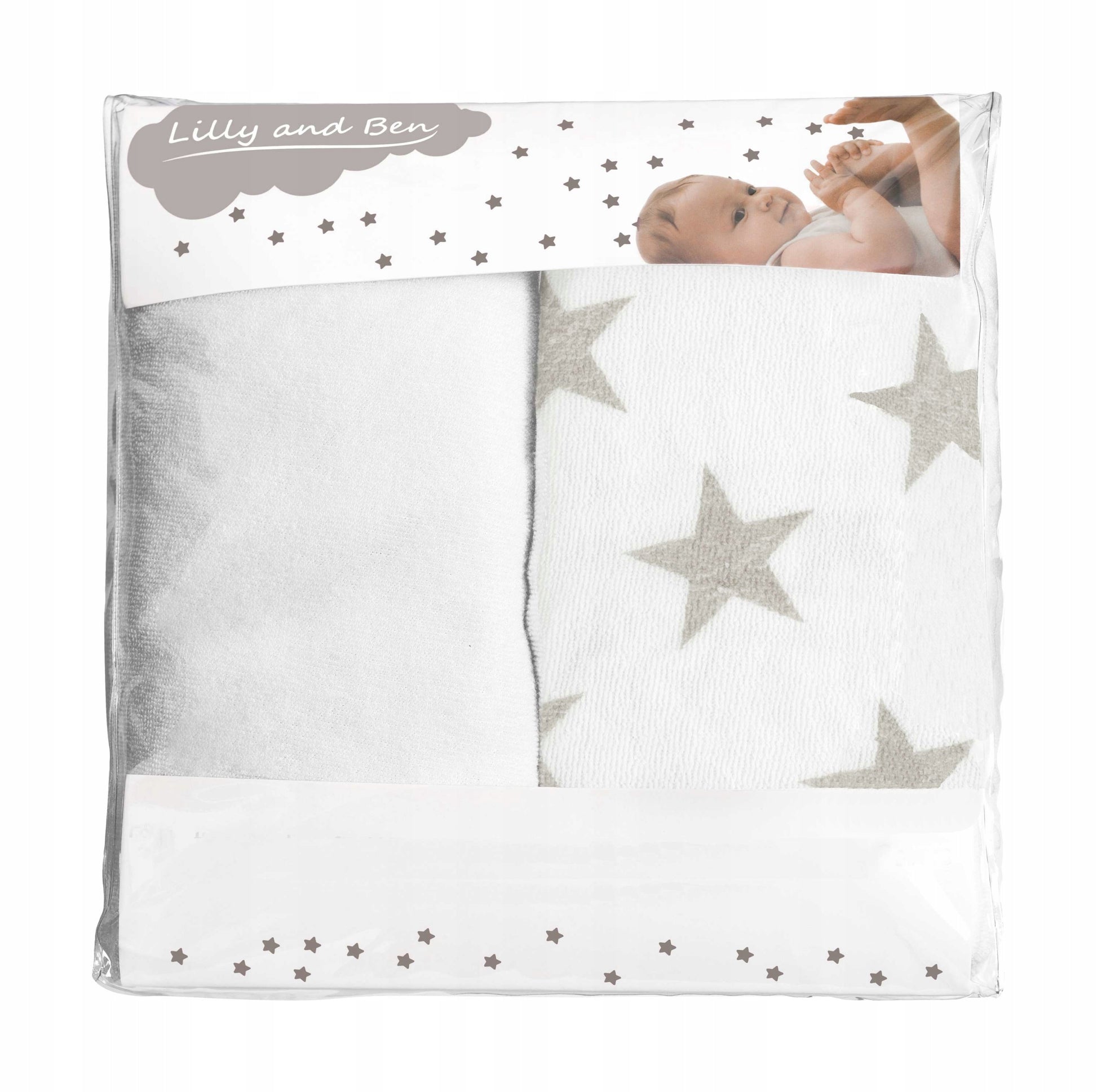 LILLY&BEN husă din frotir pentru masa de înfășat 50x70 x2