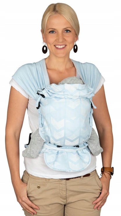 HOPPEDIZ hop-tye buckle ergonomic baby carrier 0–30 months
