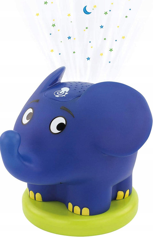 ANSMANN Proyector de estrellas LED Elefante con melodía