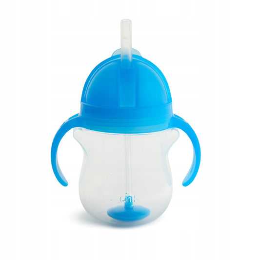 MUNCHKIN Tip&Sip kubek niekapek 6msc+ 207ml obciążona słomka