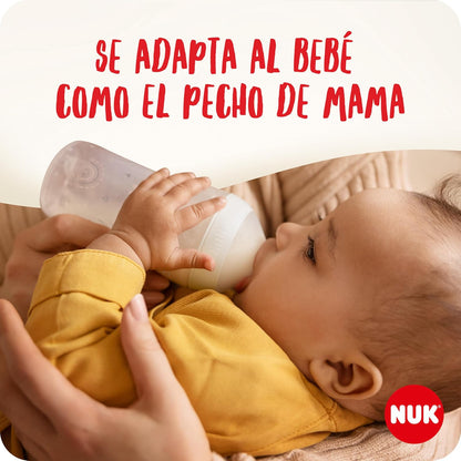 NUK Perfect Match Babyflasche 3m+ 260ml x2