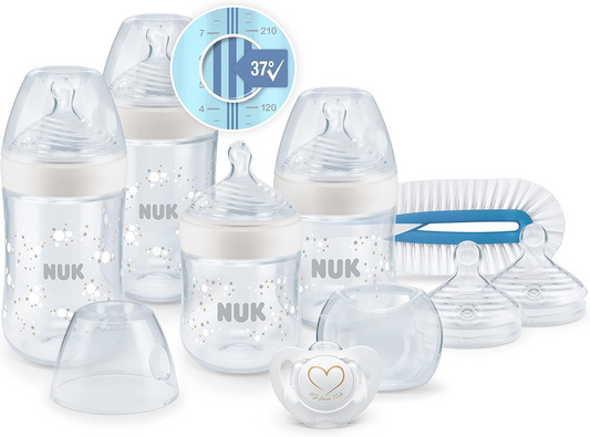 NUK Perfect Start Nature Sense Flaschen- und Zubehör-Set 0-18