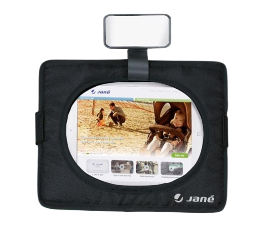 JANE 2w1 lusterko samochodowe do obserwacji dziecka i etui  na tablet 20x26