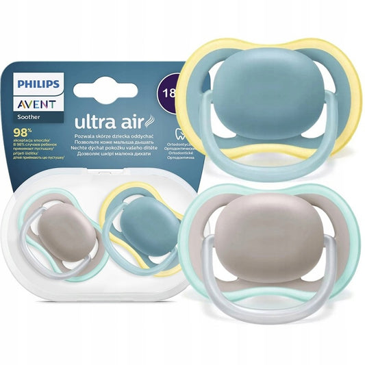 PHILIPS AVENT Chupetes Ultra Air x 2 18m+