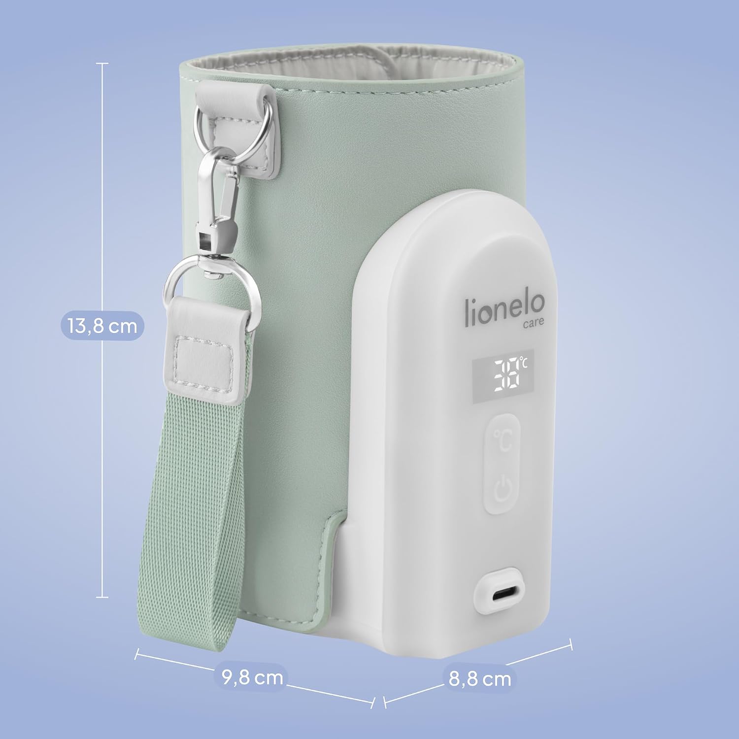LIONELO Thermup Go Evo portable bottle warmer