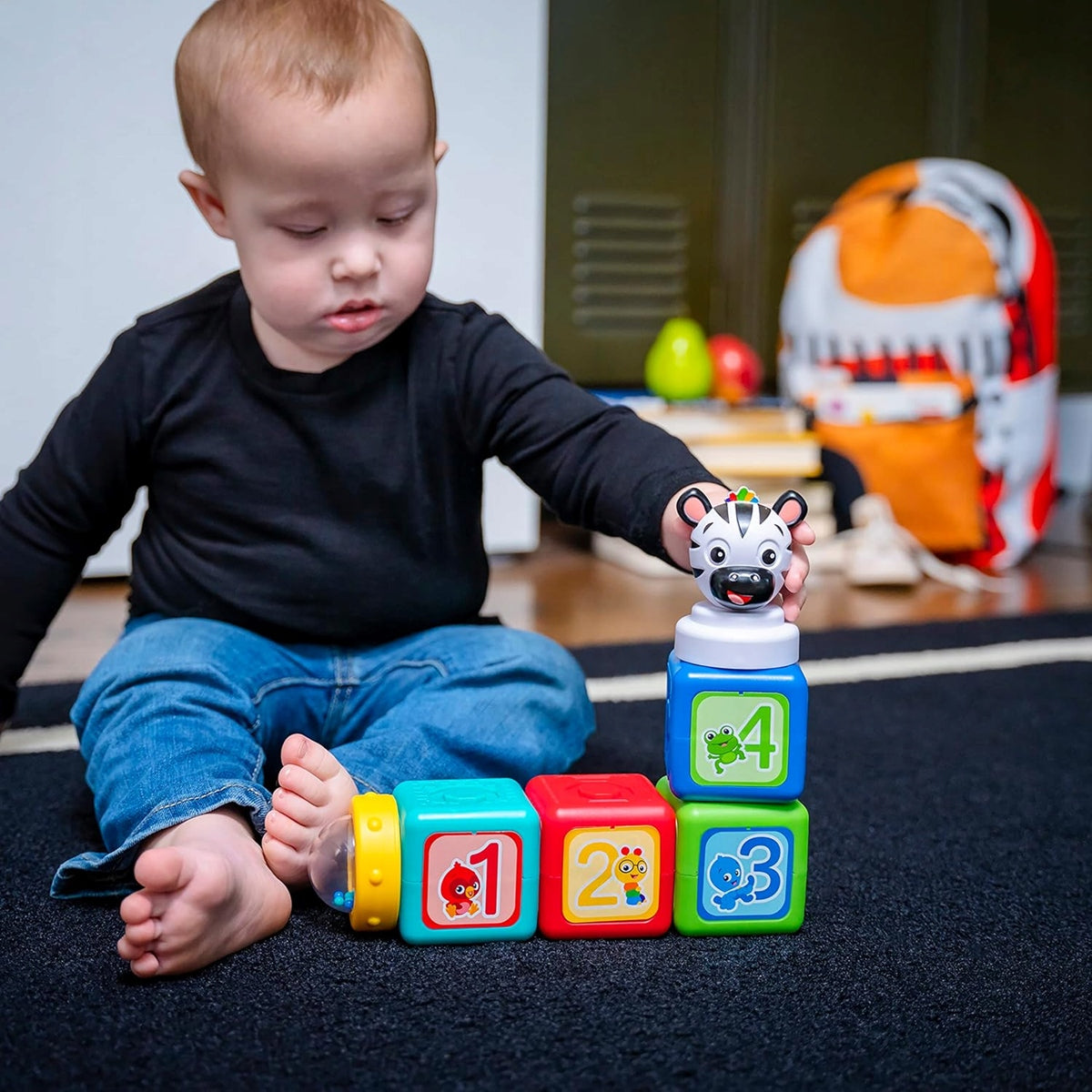 BABY EINSTEIN Connectables Add & Stack Μαγνητικά Τουβλάκια 6 τεμαχίων