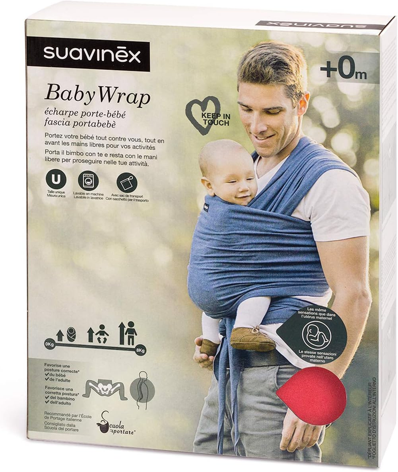 SUAVINEX chusta elastyczna do noszenia 0-8 kg