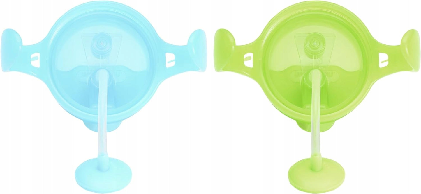 MUNCHKIN Tip&Sip cană anti-vărsare 6 luni+ 207 ml cu pai ponderat x2