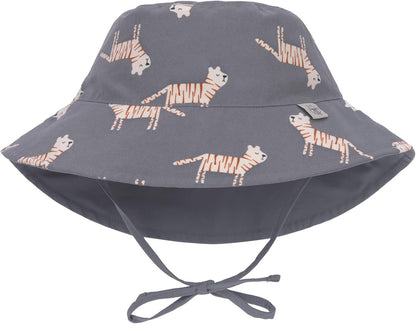LASSIG Tigru căciulă bucket reversibilă 43-45 cm 3-6 luni protecție UV 80