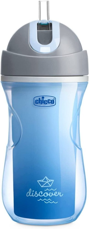 CHICCO Sport Cup drinkbeker met rietje 266 ml 14 m+