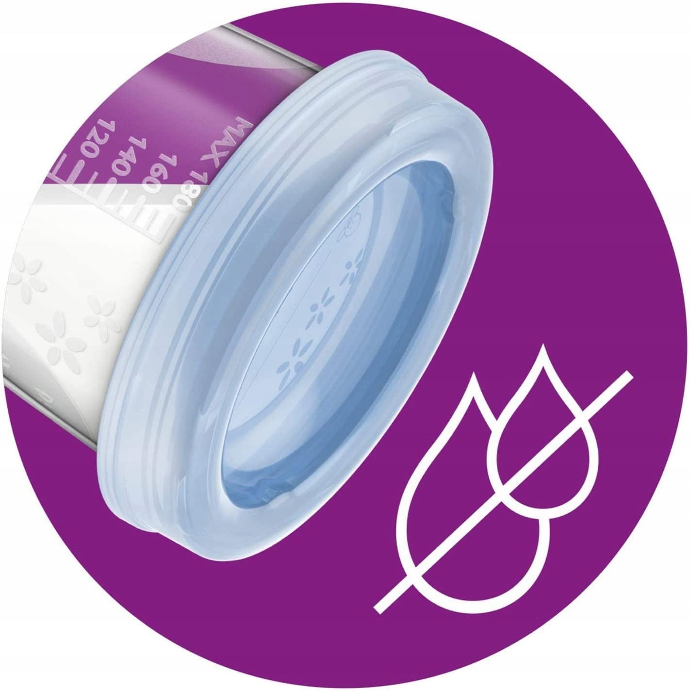 PHILIPS AVENT pojemniki na żywność x5 180ml