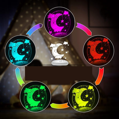 REER ColourLumy LED-Νυχτερινό Φως 5 Χρώματα ΦΕΓΓΑΡΙ