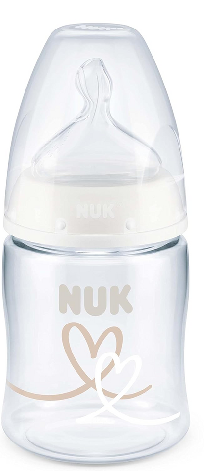 NUK First Choice+ ΜΠΟΥΚΑΛΙ 150 ml 0-6 μ θηλή M ένδειξη θερμοκρασίας