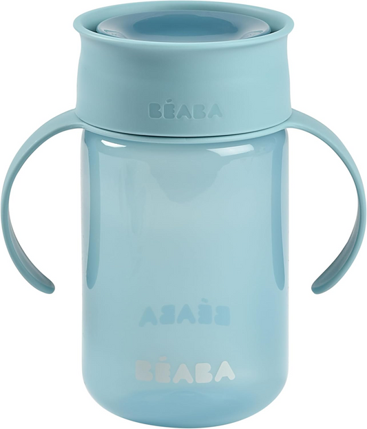 BEABA Trainingsbeker antilek 360° 340 ml 12 m+