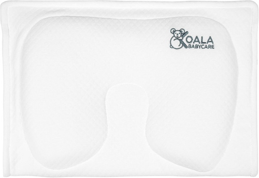 KOALA BABYCARE Μαξιλάρι μωρού + μαξιλαροθήκη ΠΡΟΛΑΜΒΑΝΕΙ την πλαγιοκεφαλία