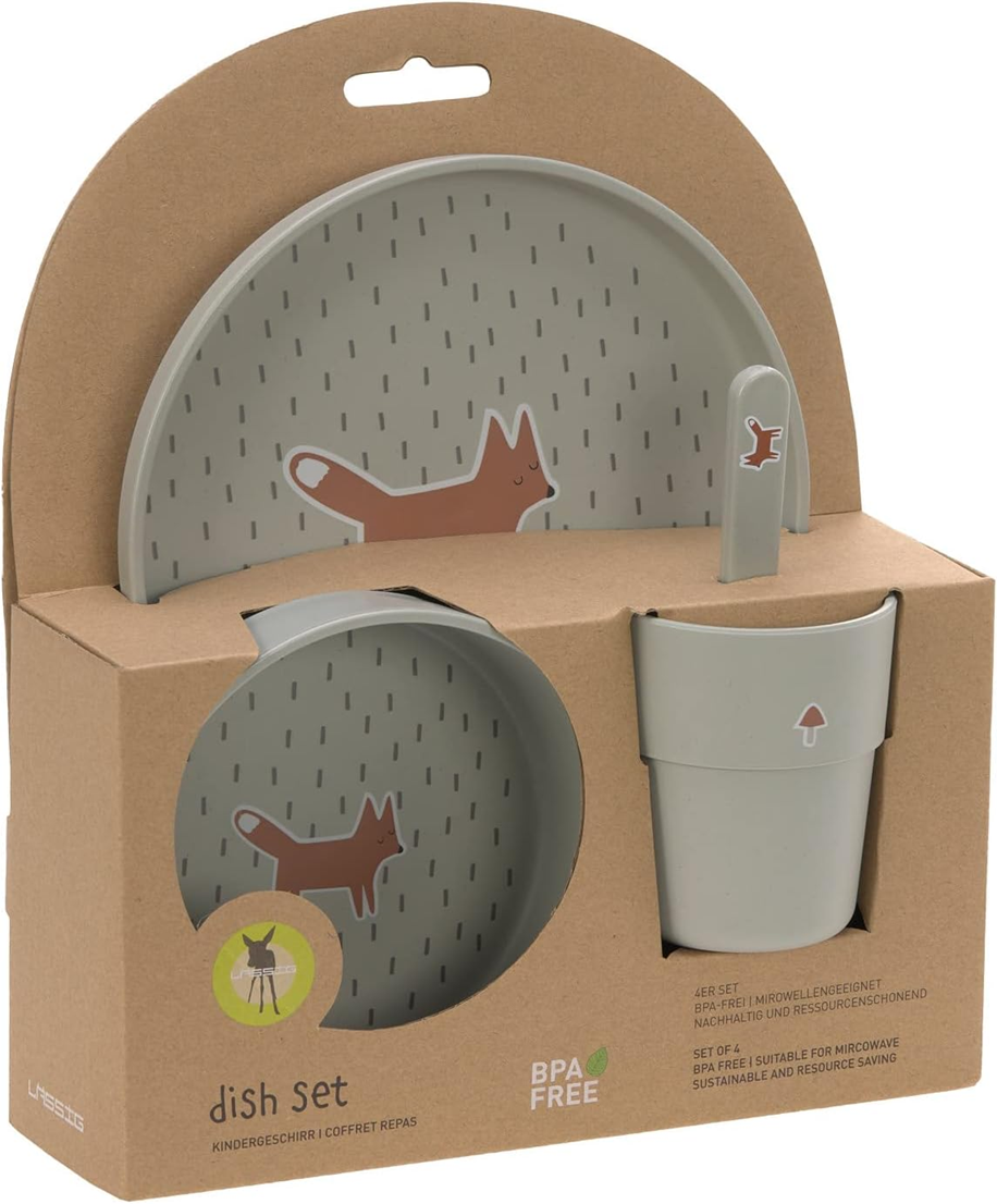 LASSIG set de veselă fără melamină Little Forest Fox