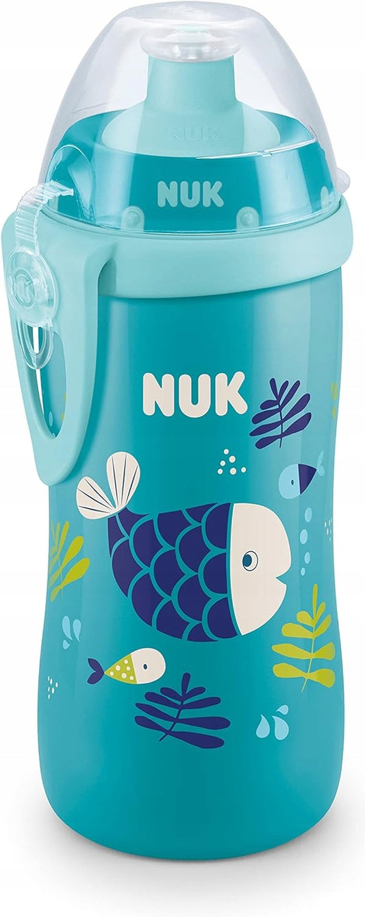 NUK Junior Cup ΜΠΟΥΚΑΛΙ 18+ μηνών με στόμιο push-pull 300 ml ΕΦΕ ΚΑΜΑΙΛΕΟΝΤΑ