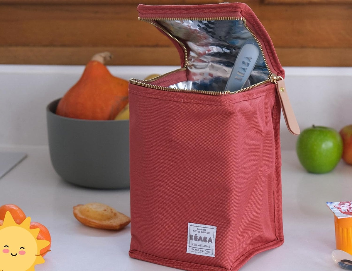 BEABA insulated bag for bottles and food, 15 x 22 cm