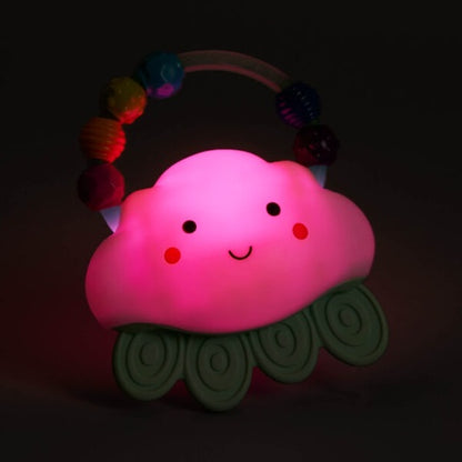 B.TOYS Rain-Glow Squeeze σιλικόνη φωτάκι με μασητικό ΣΥΝΝΕΦΑΚΙ 11x13 εκ.