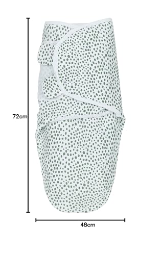 Meyco Baby SwaddleMeyco βαμβακερά σπάργανα 2 τεμάχια 0-3m