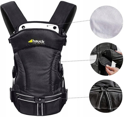 HAUCK εργονομικό μάρσιπο 3way carrier έως 12 κιλά