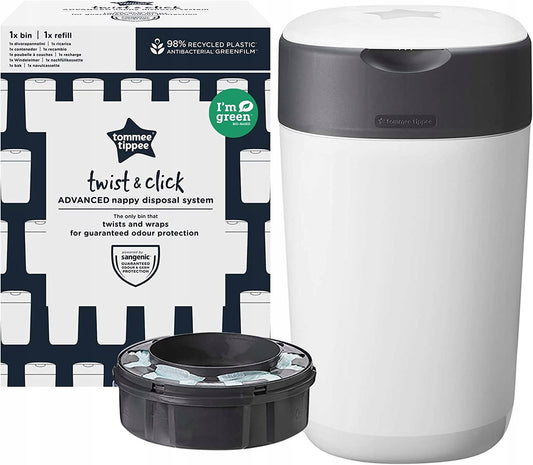TOMMEE TIPPEE Twist&Click poubelle à couches