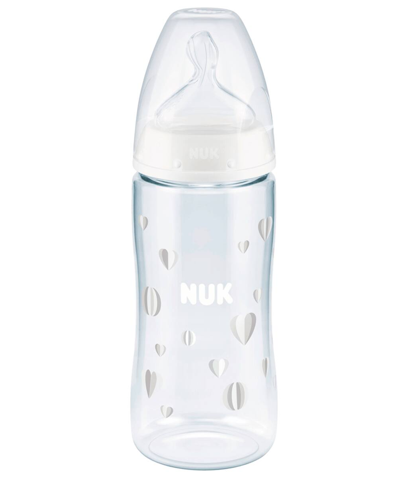 NUK First Choice+ 6-18 μηνών ΜΠΟΥΚΑΛΙ 300 ml ένδειξη θερμοκρασίας