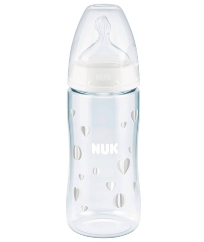 NUK First Choice+ 6-18 μηνών ΜΠΟΥΚΑΛΙ 300 ml ένδειξη θερμοκρασίας