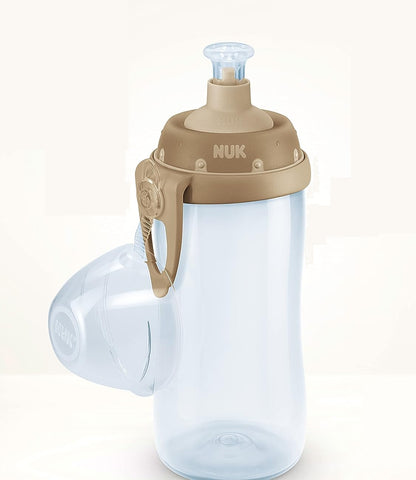 NUK Junior Cup TRINKFLASCHE 18 m+ Push-Pull-Trinktülle 300 ml CHAMÄLEON-EFFEKT
