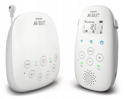 PHILIPS AVENT SCD713/26 elektronická audio pestúnka DECT Smart ECO