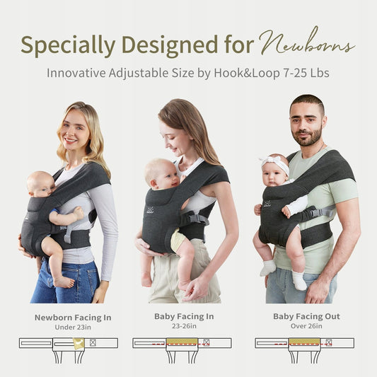 MOMTORY ergonomický nosič 3 - 12kg