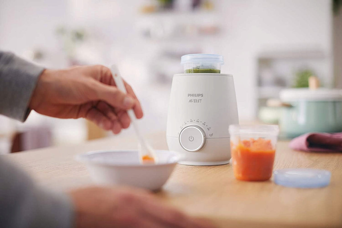 PHILIPS AVENT SCF358/00 podgrzewacz do butelek "O biały, do podgrzewania i rozmrażania jedzenia dla dzieci